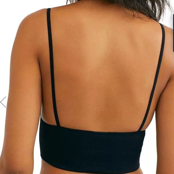 Intimately FP Andi Square Neck Ribbed Seamless Longline Bralette - Picture 7 of 10